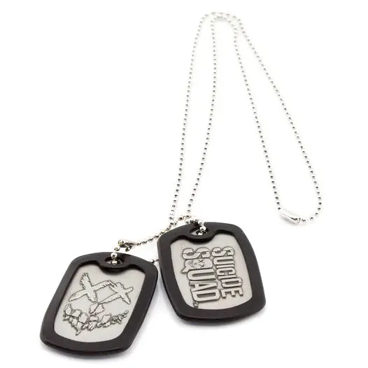 DC Comics Suicide Squad dog tags pendant product photo