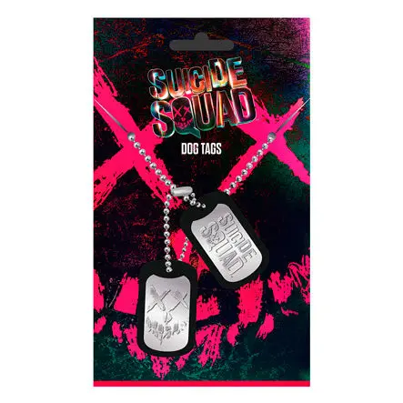 DC Comics Suicide Squad dog tags pendant product photo