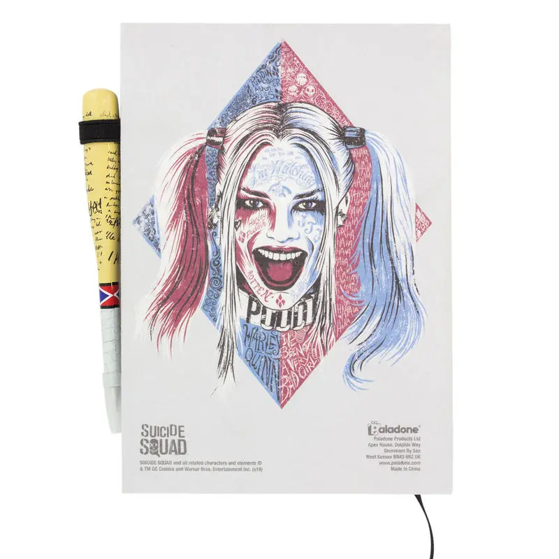 DC Comics Suicide Squad Harley Quinn notebook product photo