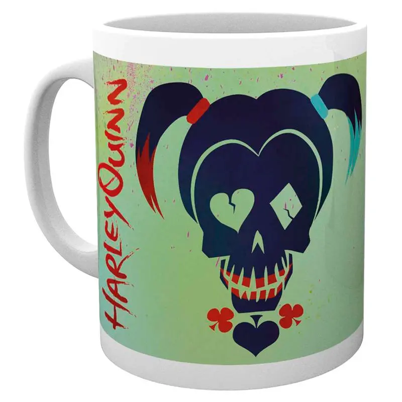 DC Comics Suicide Squad Harley Quinn Skull mug product photo