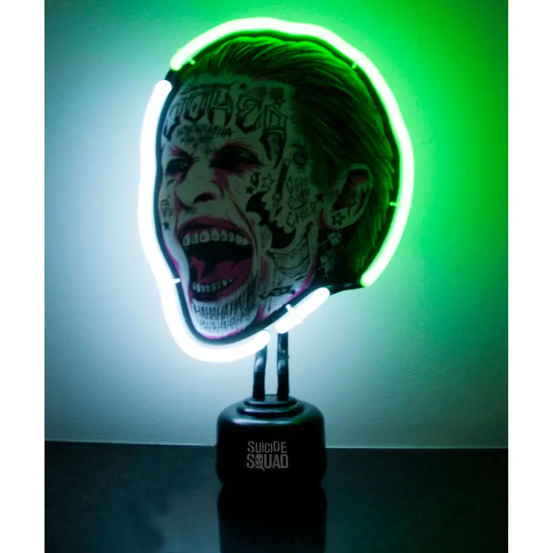 DC Comics Suicide Squad Joker neon lamp product photo