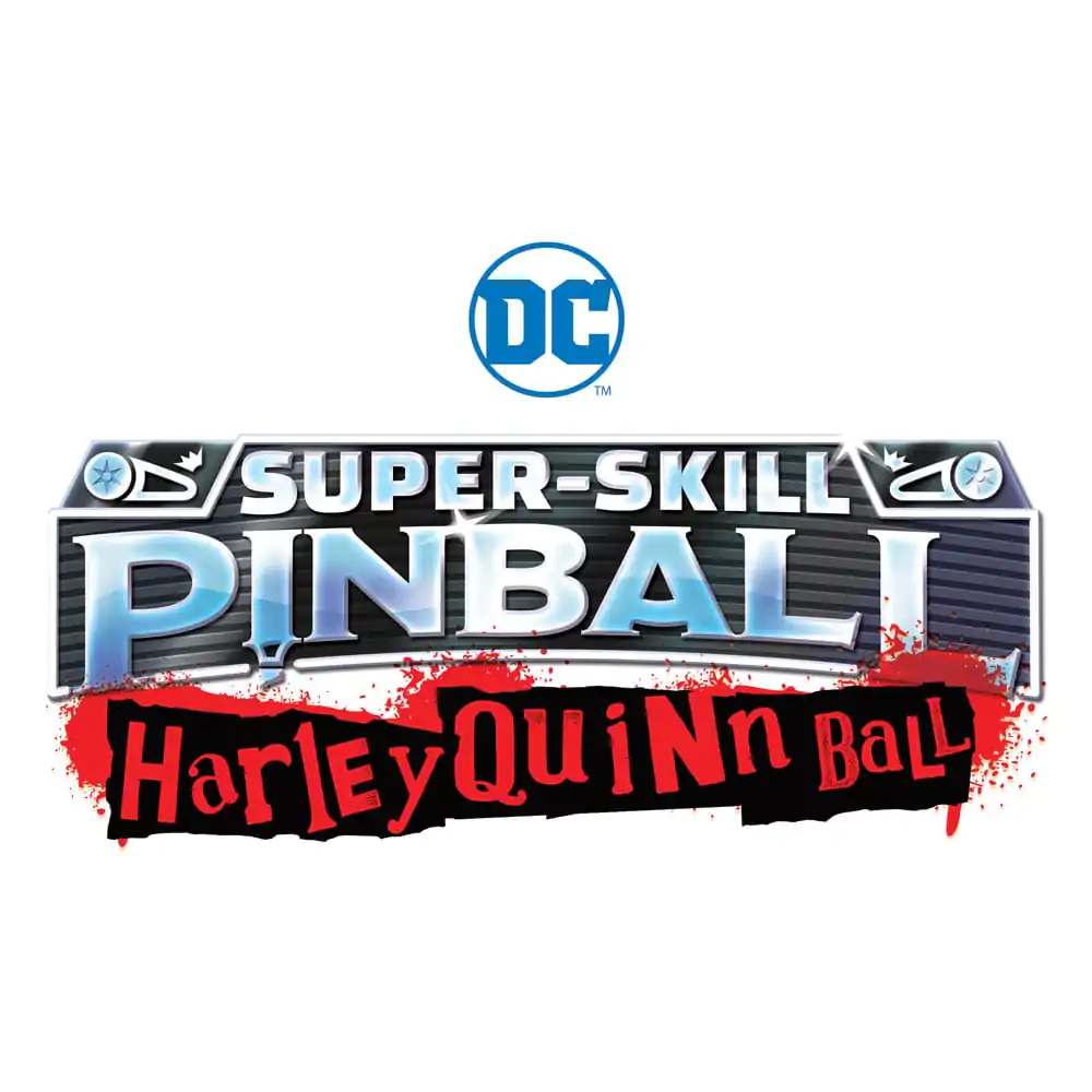 DC Comics Super-Skill Pinball: Harley Quinn Ball Board Game *English Version* product photo