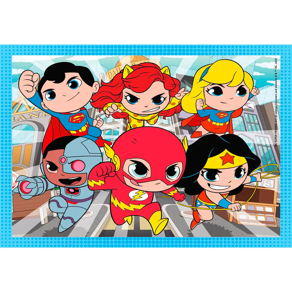 DC Comics Superfriends puzzle 12-16-20-24pzs product photo