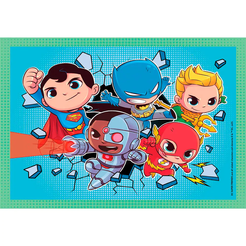 DC Comics Superfriends puzzle 12-16-20-24pzs product photo