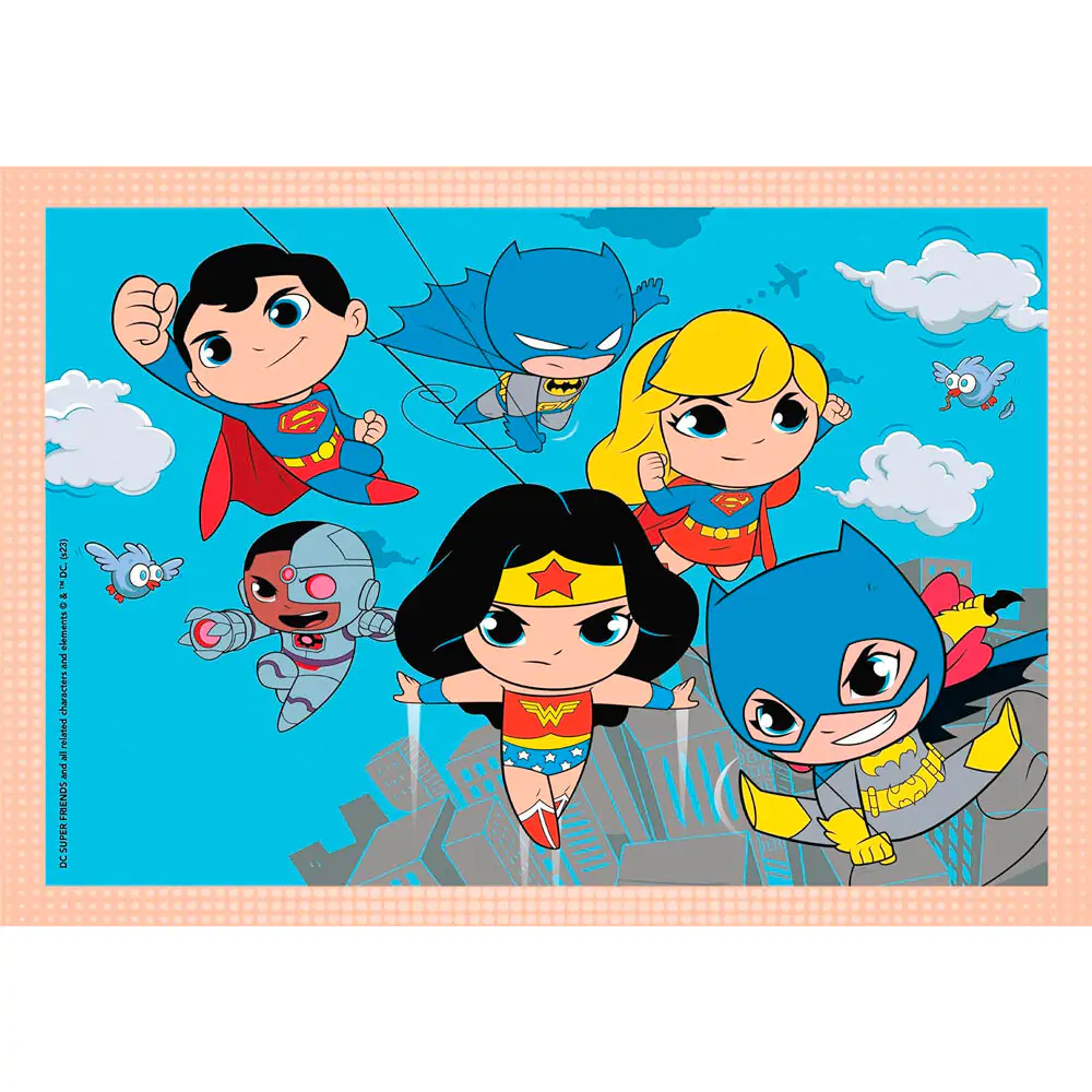 DC Comics Superfriends puzzle 12-16-20-24pzs product photo