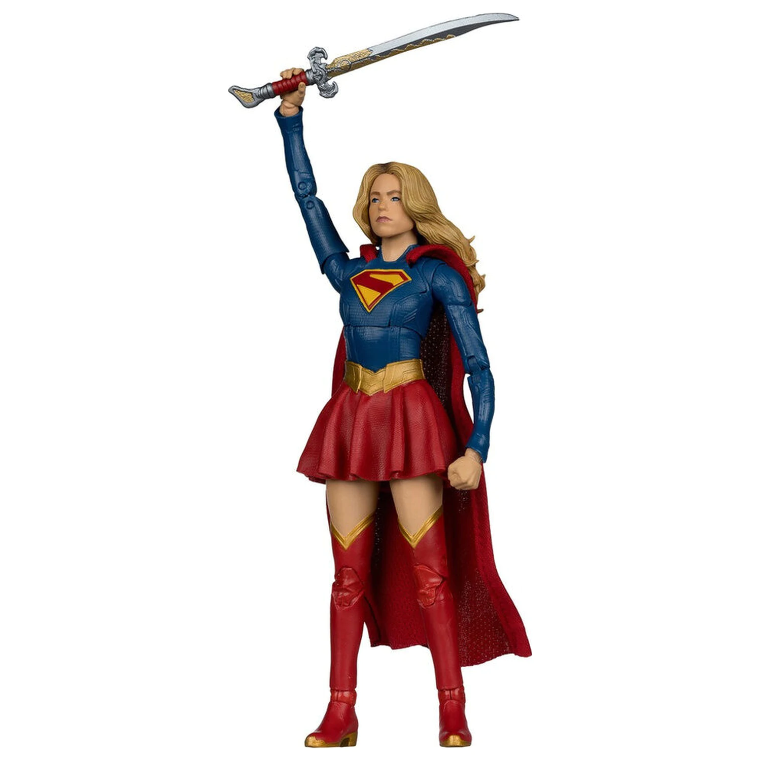 DC Comics Supergirl Deluxe Theatrical Edition Supergirl & Puppy Kripto figure 18cm product photo