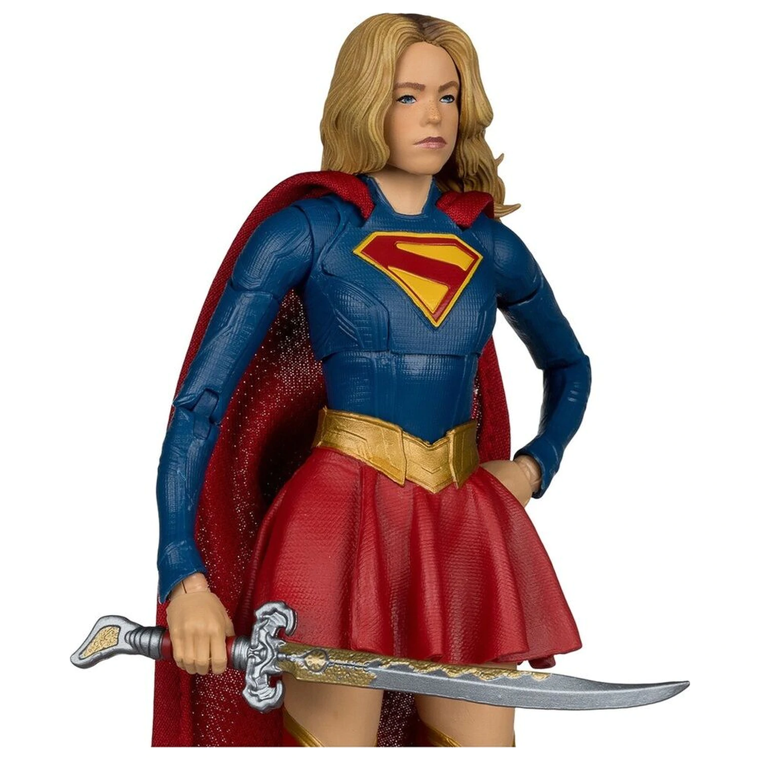 DC Comics Supergirl Deluxe Theatrical Edition Supergirl & Puppy Kripto figure 18cm product photo