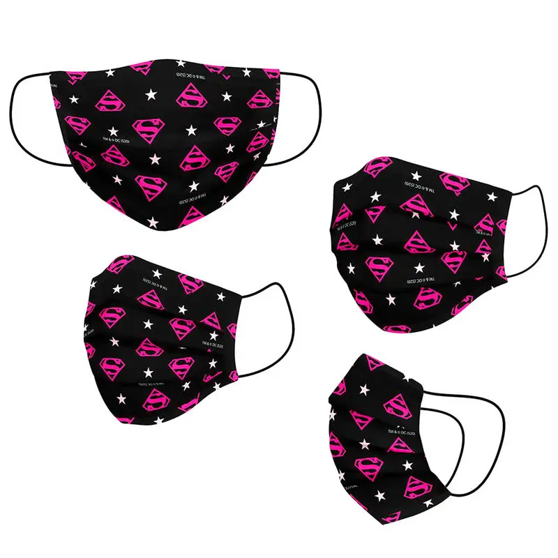 Supergirl Face Mask Logo product photo