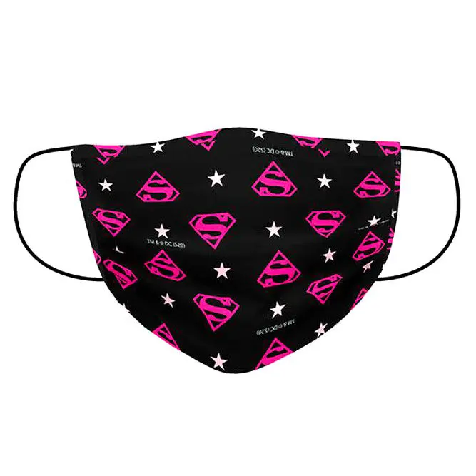 Supergirl Face Mask Logo product photo