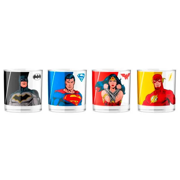 DC Comics Shotglass 4-Pack product photo