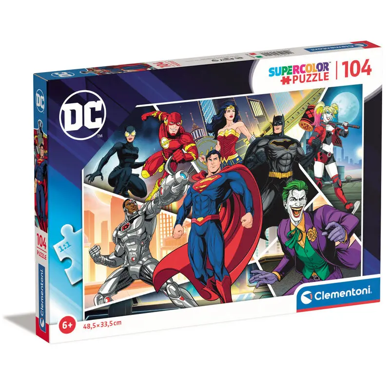 DC Comics Superheros puzzle 104pcs product photo