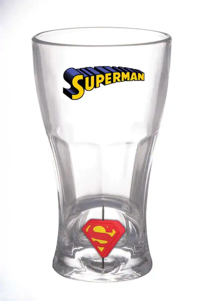 DC Comics Glass Superman Rotating 3D Logo termékfotó