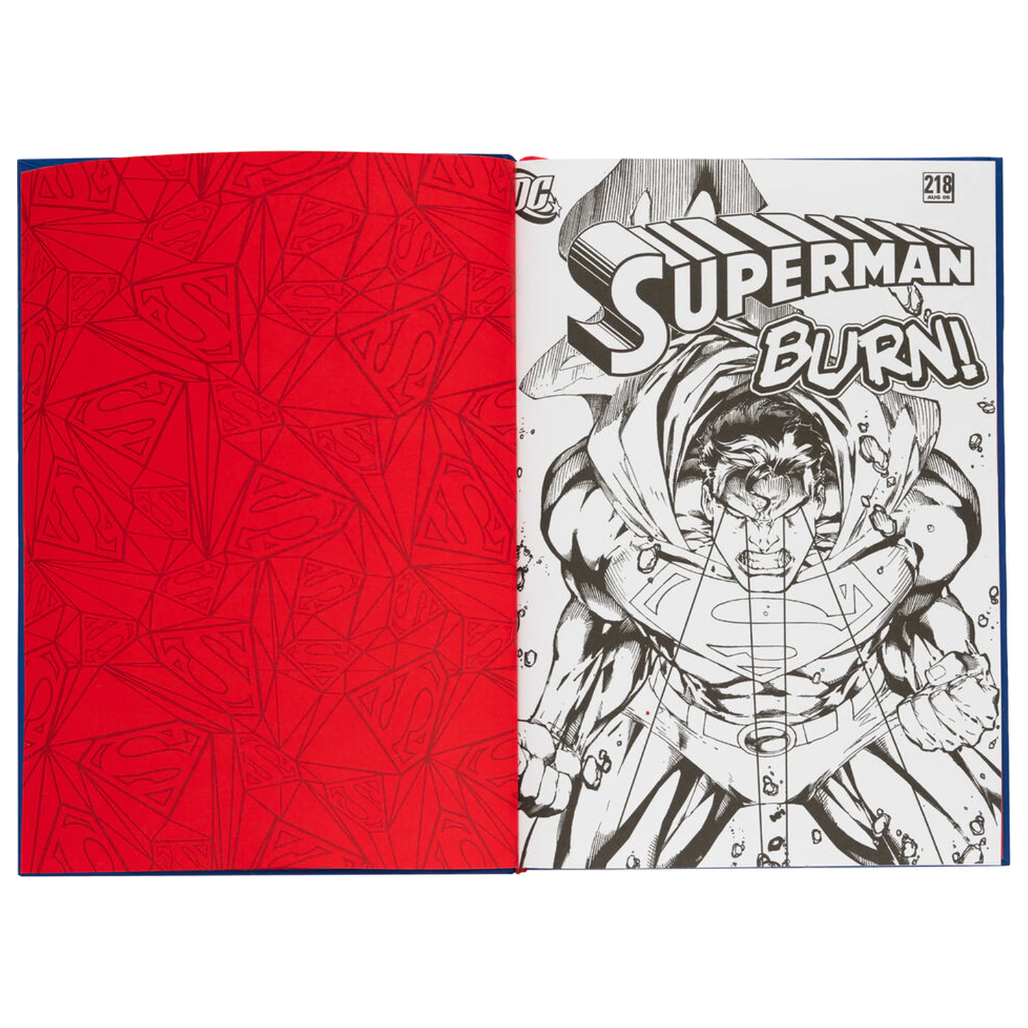 DC Comics Superman A5 Lenticular notebook product photo