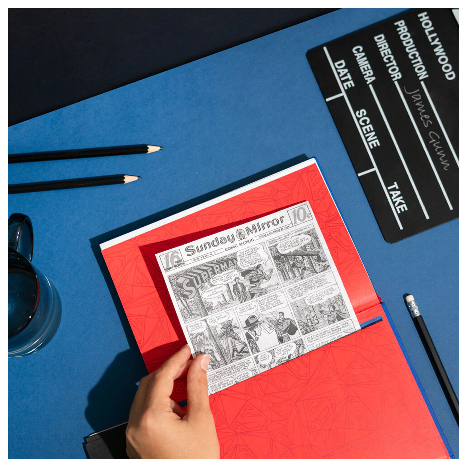 DC Comics Superman A5 Lenticular notebook product photo