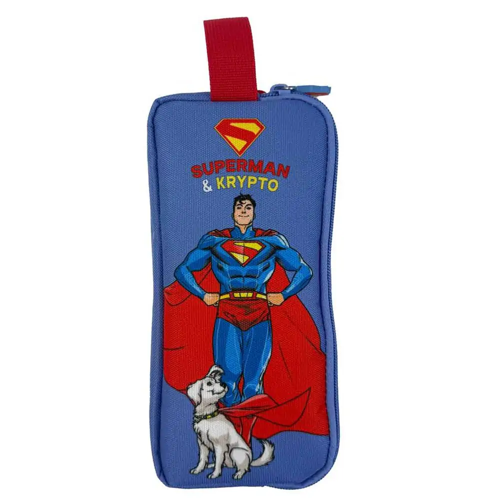 DC Comics Superman &amp; Krypto double pencil case product photo