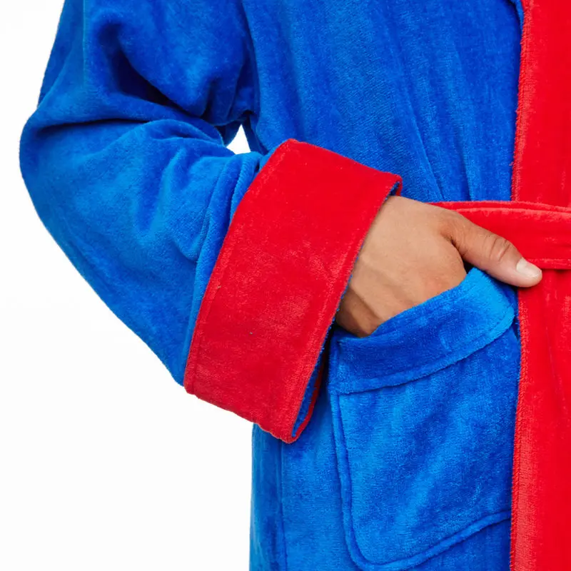 DC Comics Fleece Bathrobe Superman product photo