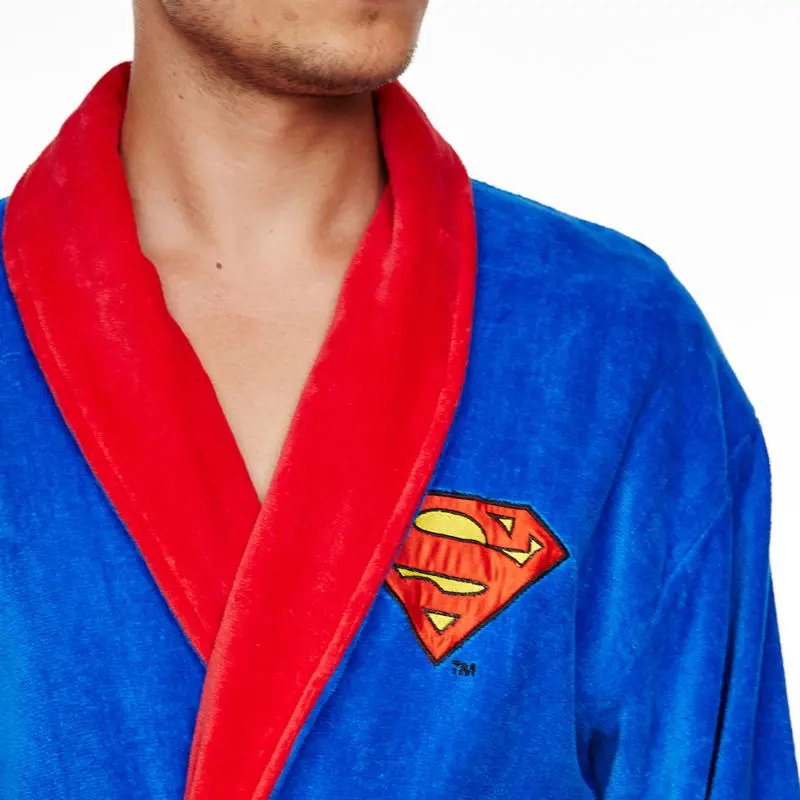 DC Comics Fleece Bathrobe Superman product photo