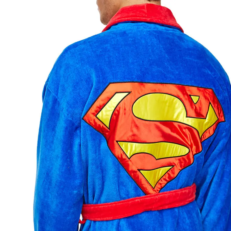 DC Comics Fleece Bathrobe Superman product photo