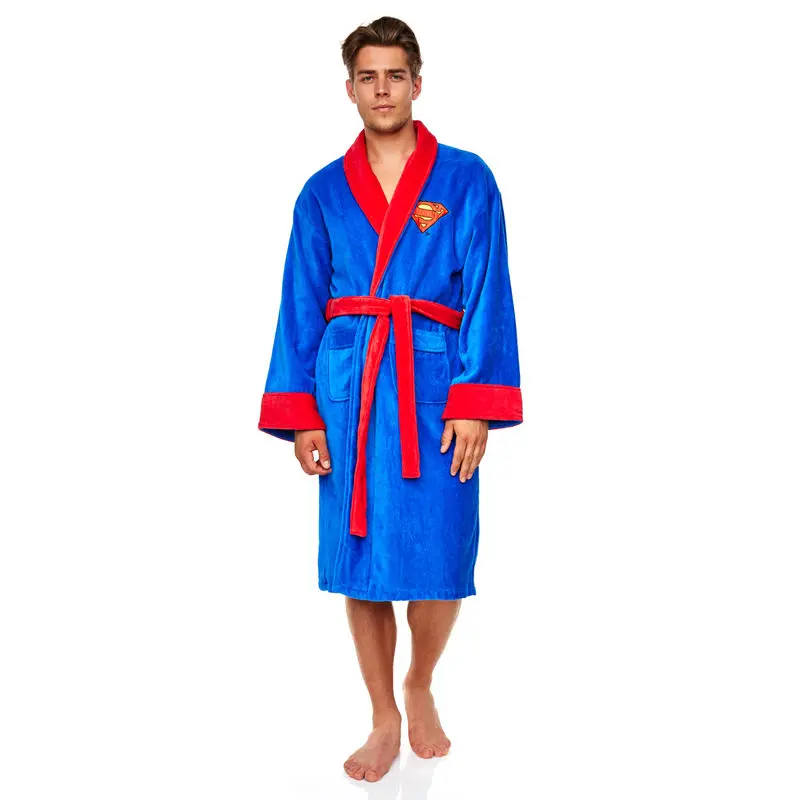 DC Comics Fleece Bathrobe Superman product photo