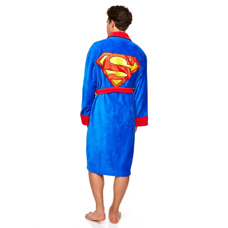 DC Comics Fleece Bathrobe Superman product photo