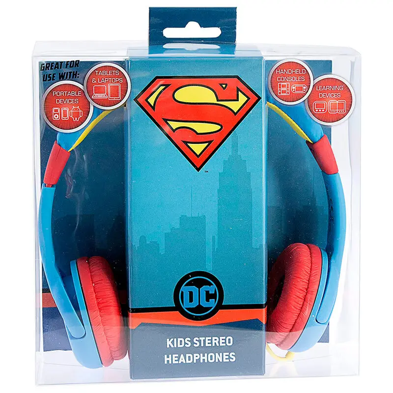 DC Comics Superman kids headphones product photo