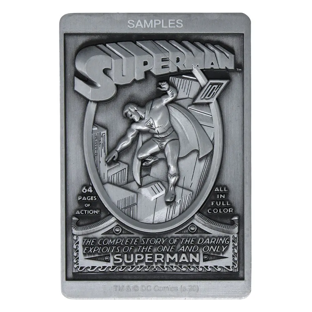 DC Comics Collectible Plaque Superman Limited Edition product photo
