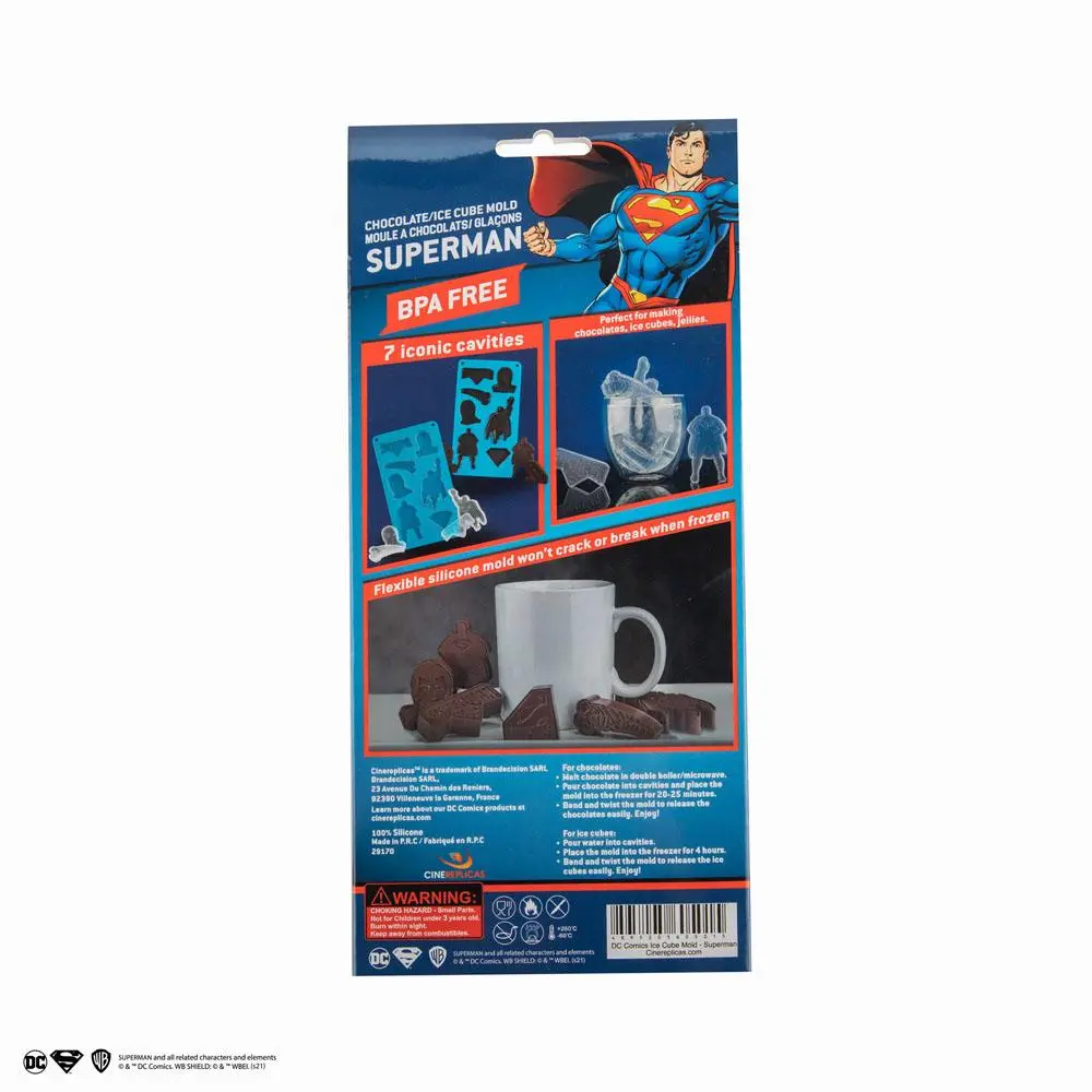 DC Comics Chocolate / Ice Cube Mold Superman product photo