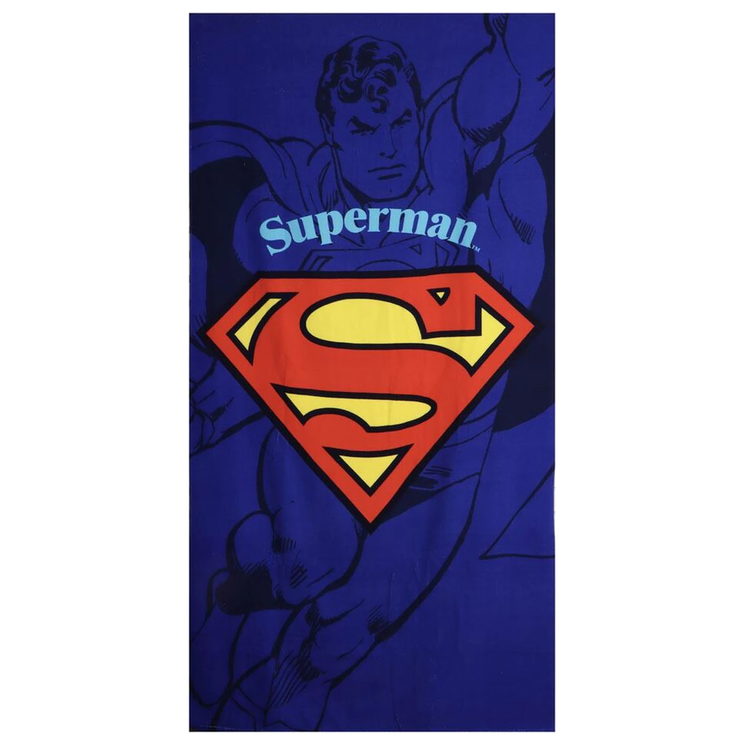 DC Comics Superman microfibre beach towel product photo