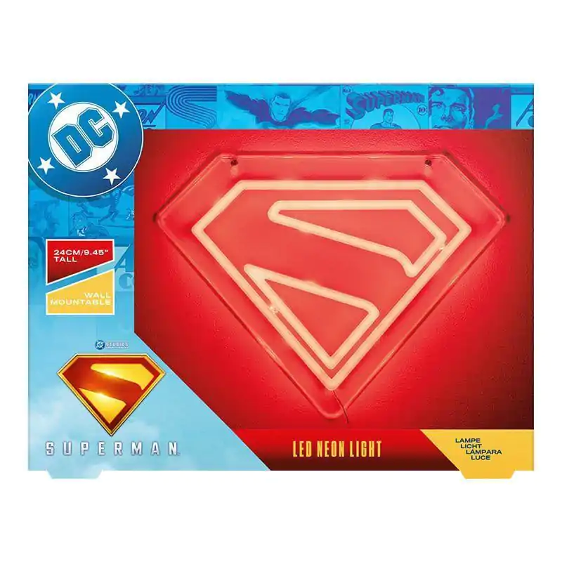 DC Comics LED Wall Lamp Light Superman Neon product photo