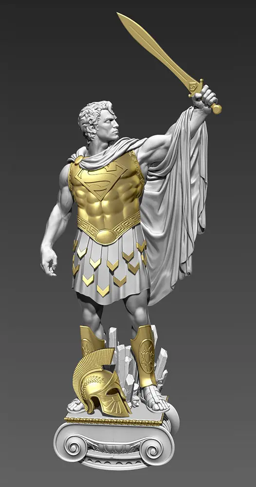 DC Comics Statue Superman: Prince of Krypton 38 cm product photo