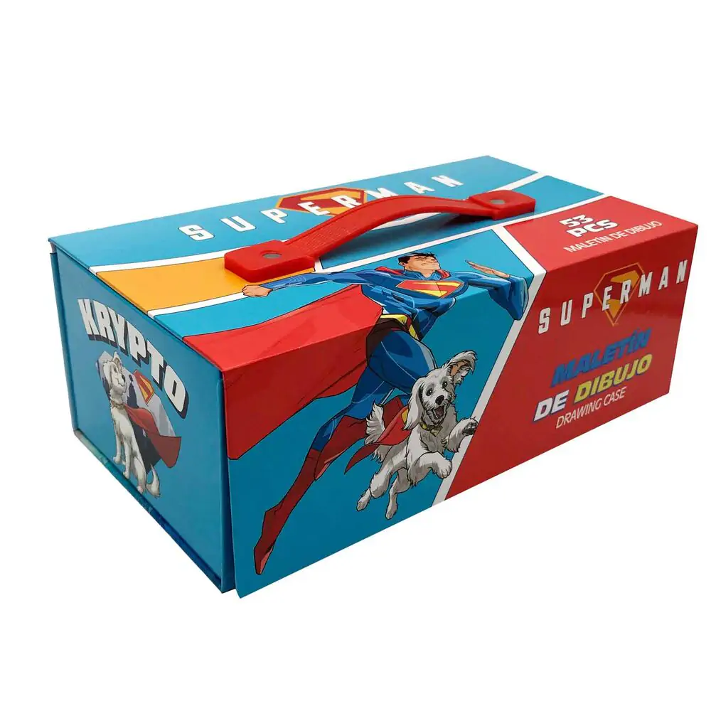 DC Comics Superman Colouring stationery case product photo