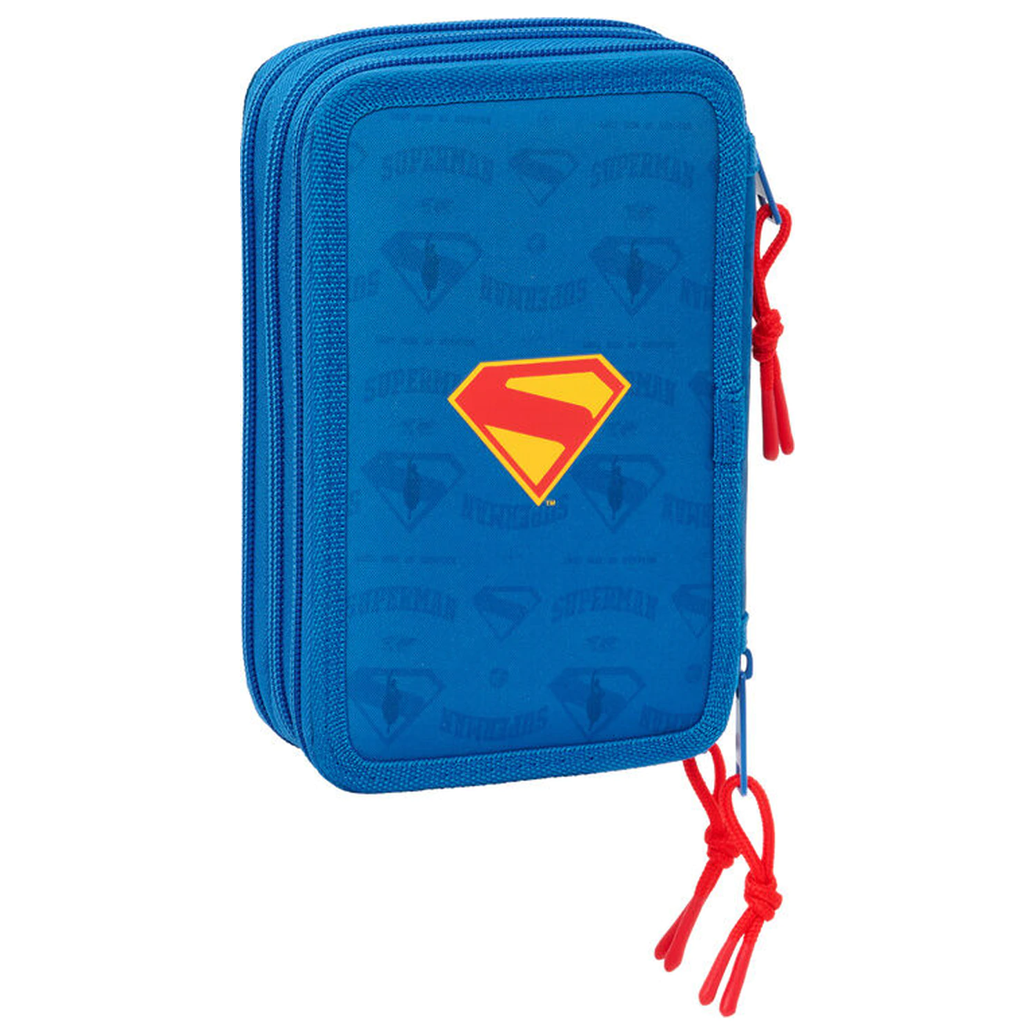 DC Comics Superman triple pencil case 37pcs product photo