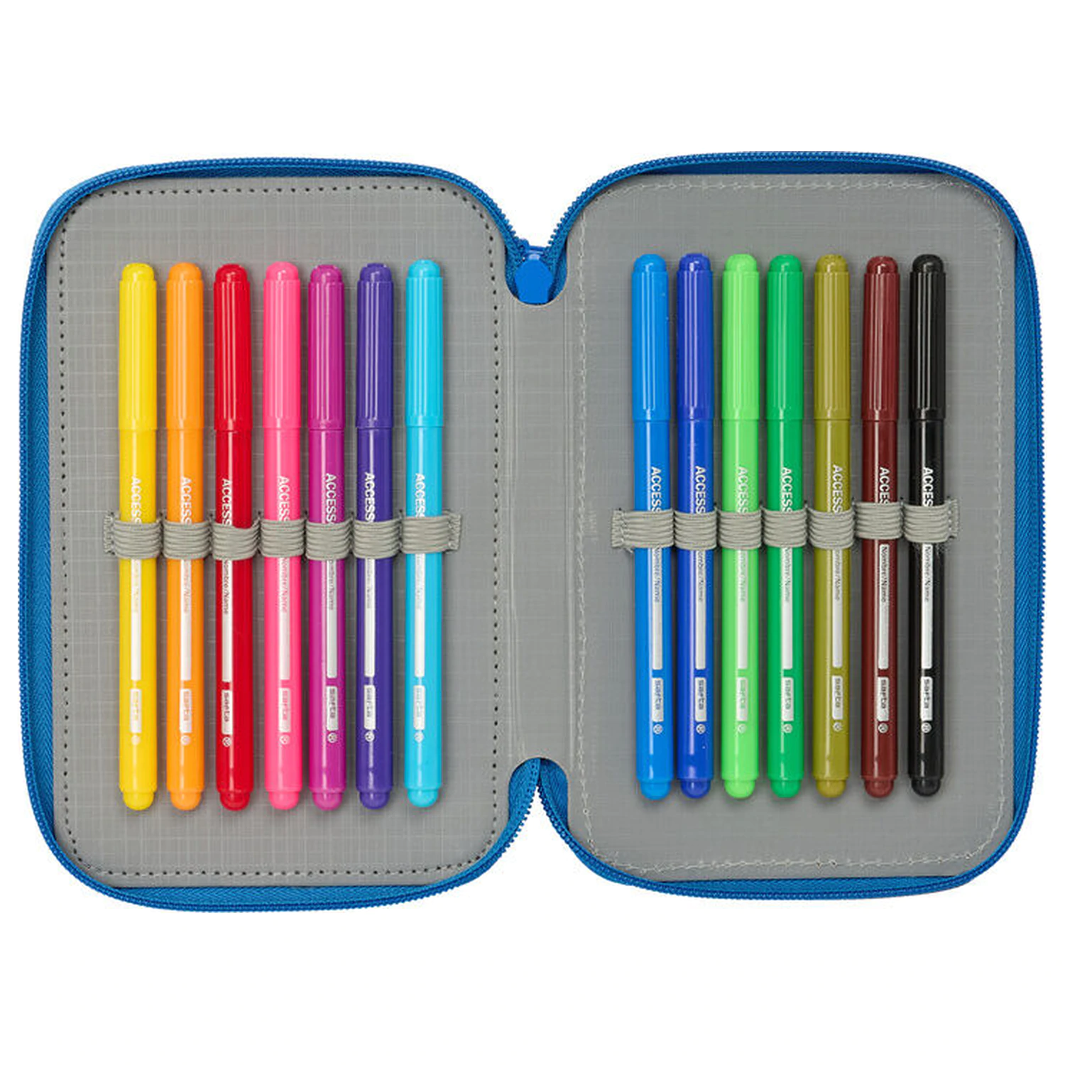 DC Comics Superman triple pencil case 37pcs product photo