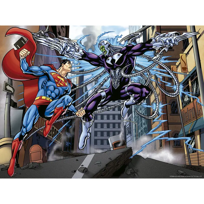 DC Comics Superman vs Braniac Prime 3D puzzle 500pcs product photo