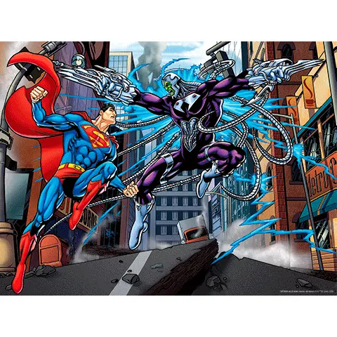 DC Comics Superman vs Braniac Prime 3D puzzle 500pcs product photo