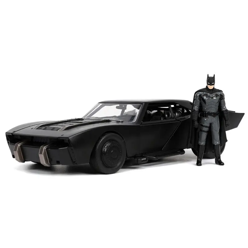 DC Comics The Batman Batmovil Metal car + Batman figure set termékfotó