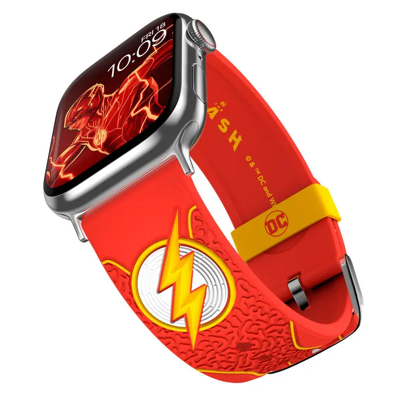 DC Comics the Flash 3D Smartwatch strap + face designs product photo