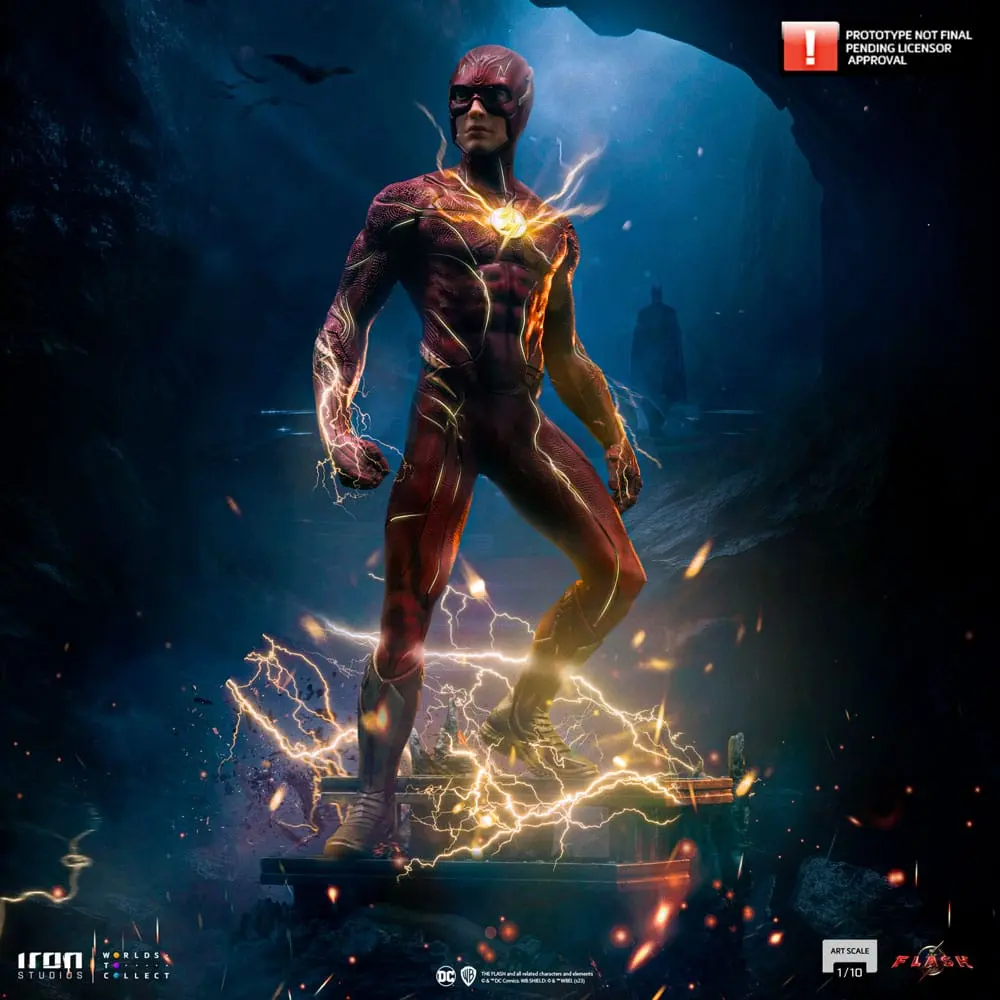 DC Comics The Flash Movie Art Scale Statue 1/10 The Flash 22 cm termékfotó