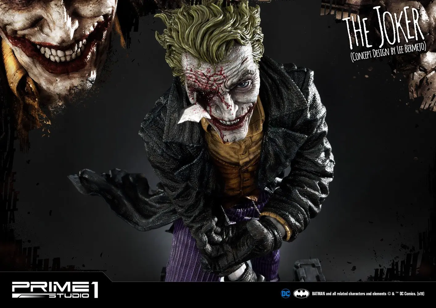 DC Comics Statue The Joker by Lee Bermejo 71 cm product photo