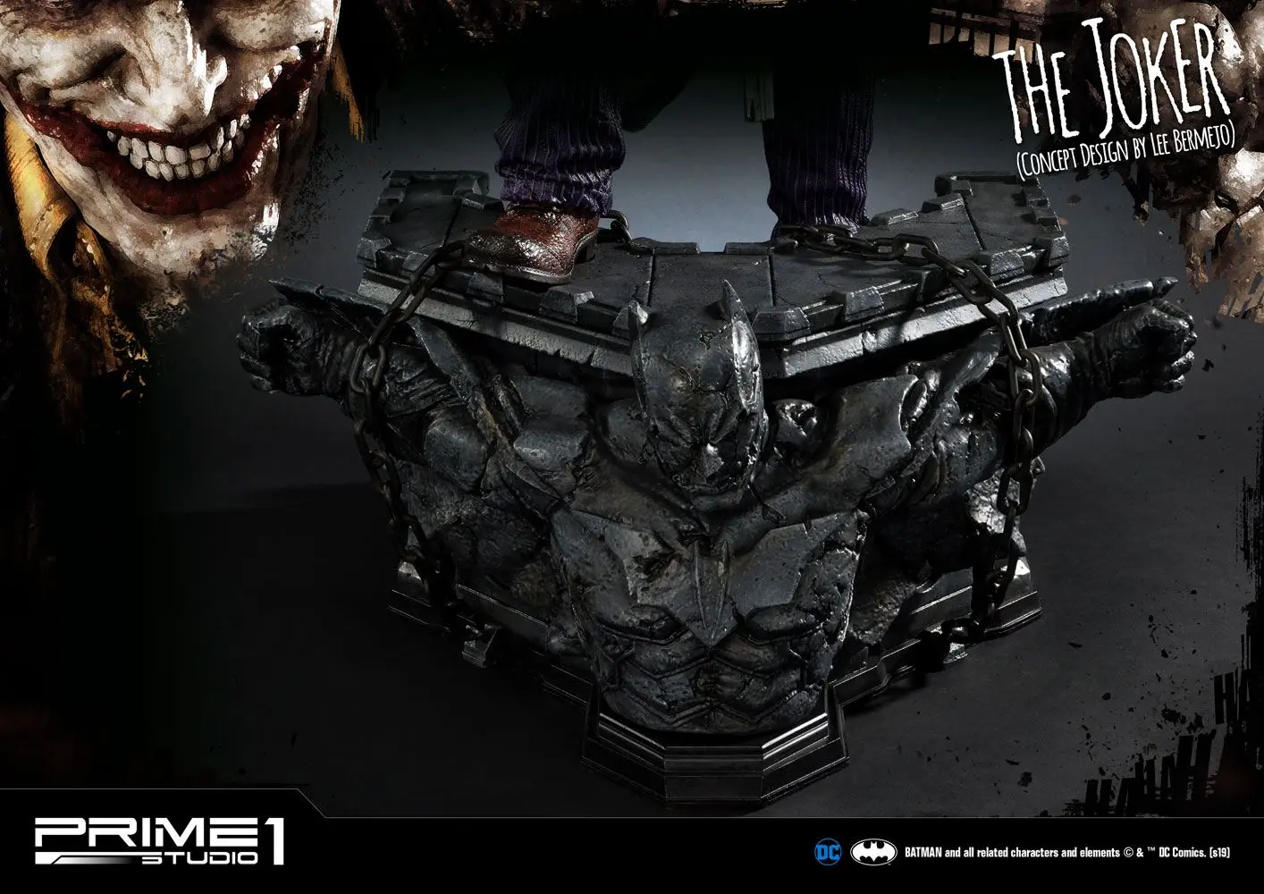 DC Comics Statue The Joker by Lee Bermejo 71 cm product photo