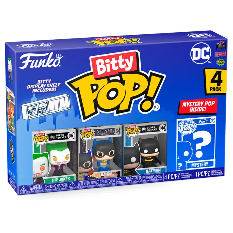 DC Bitty POP! Vinyl Figure 4-Pack The Joker 2,5 cm product photo