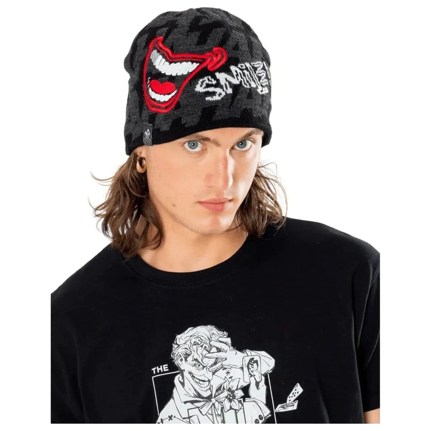 DC Comics Beanie The Joker Smile product photo