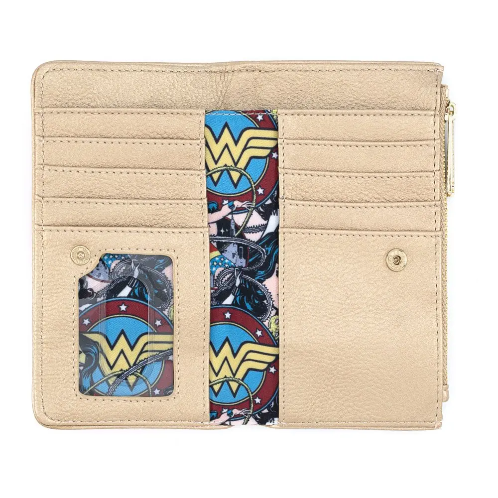 DC Comics by Loungefly Wallet Vintage Wonder Woman Cosplay product photo