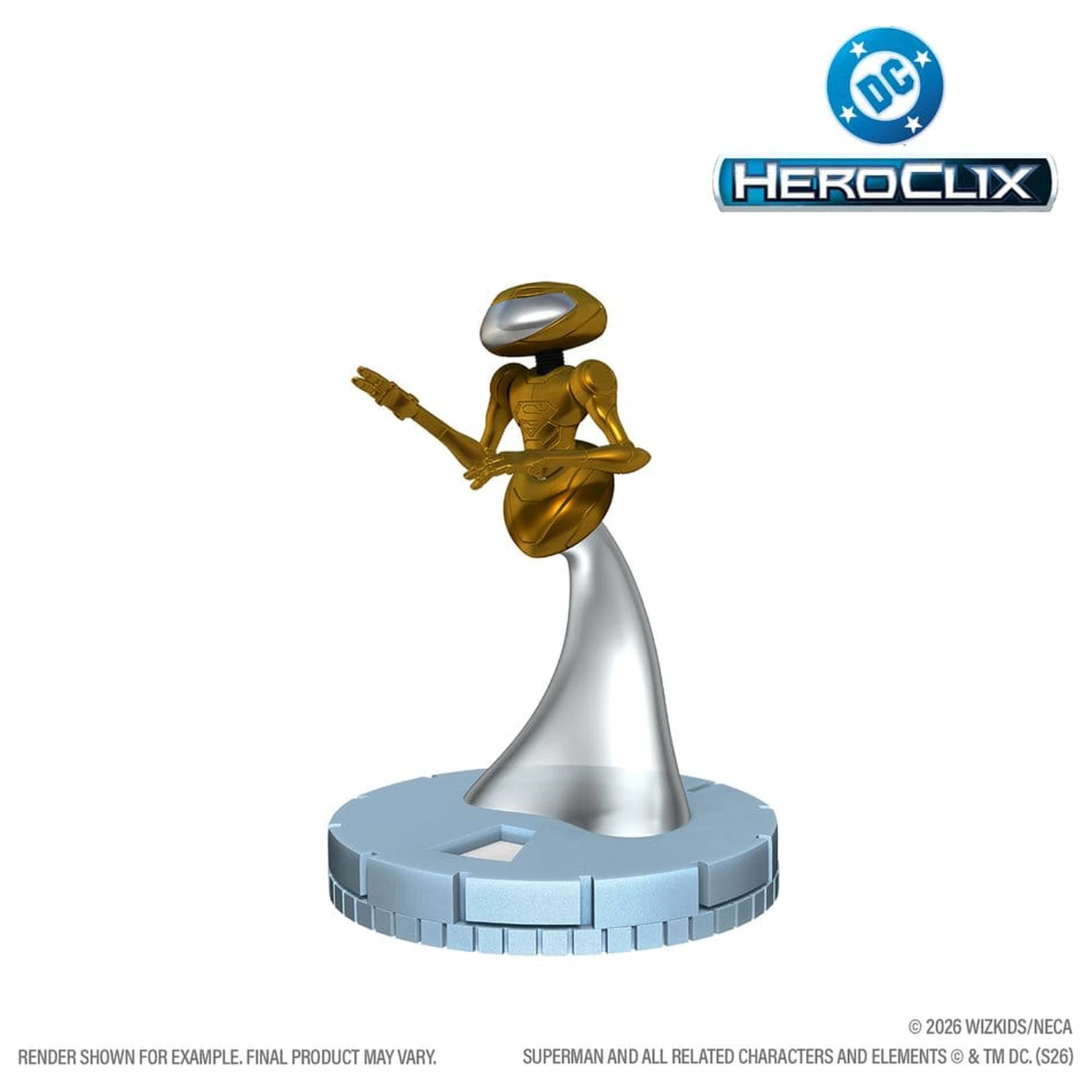 DC Comics Wizkids HeroClix Iconix Mini Figures Fortress of Solitude Vol 1 13 cm product photo