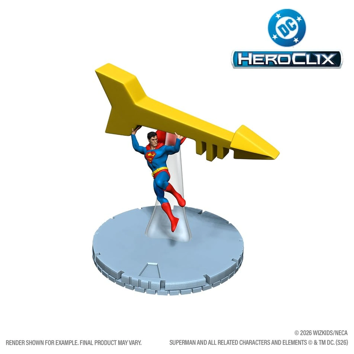 DC Comics Wizkids HeroClix Iconix Mini Figures Fortress of Solitude Vol 1 13 cm product photo