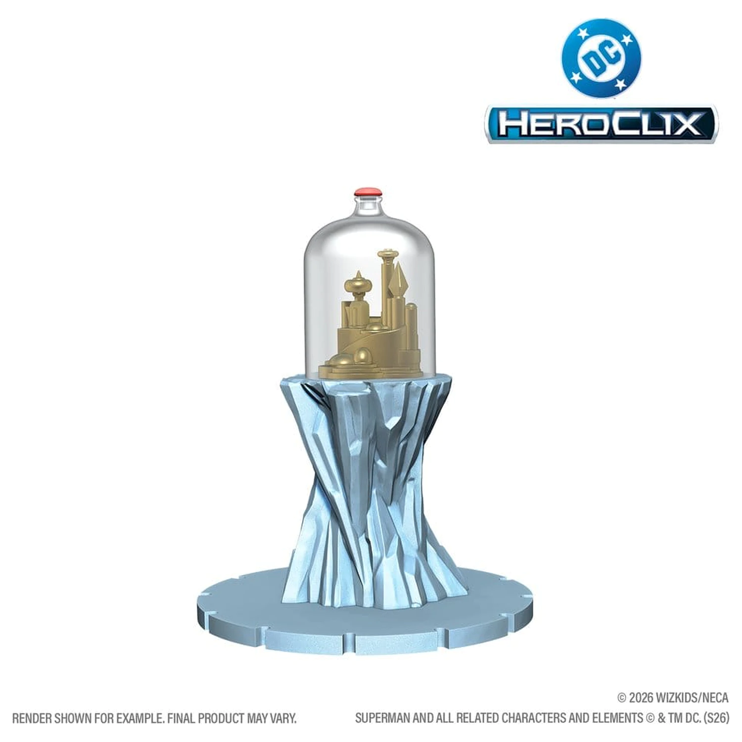 DC Comics Wizkids HeroClix Iconix Mini Figures Fortress of Solitude Vol 1 13 cm product photo