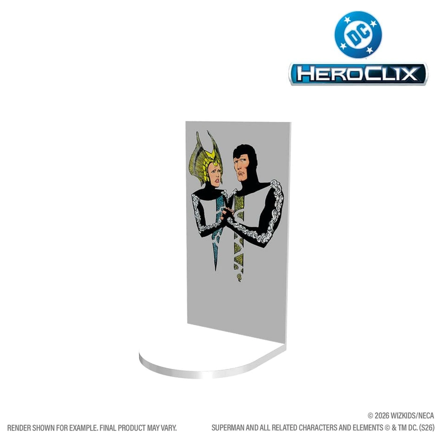 DC Comics Wizkids HeroClix Iconix Mini Figures Fortress of Solitude Vol 1 13 cm product photo