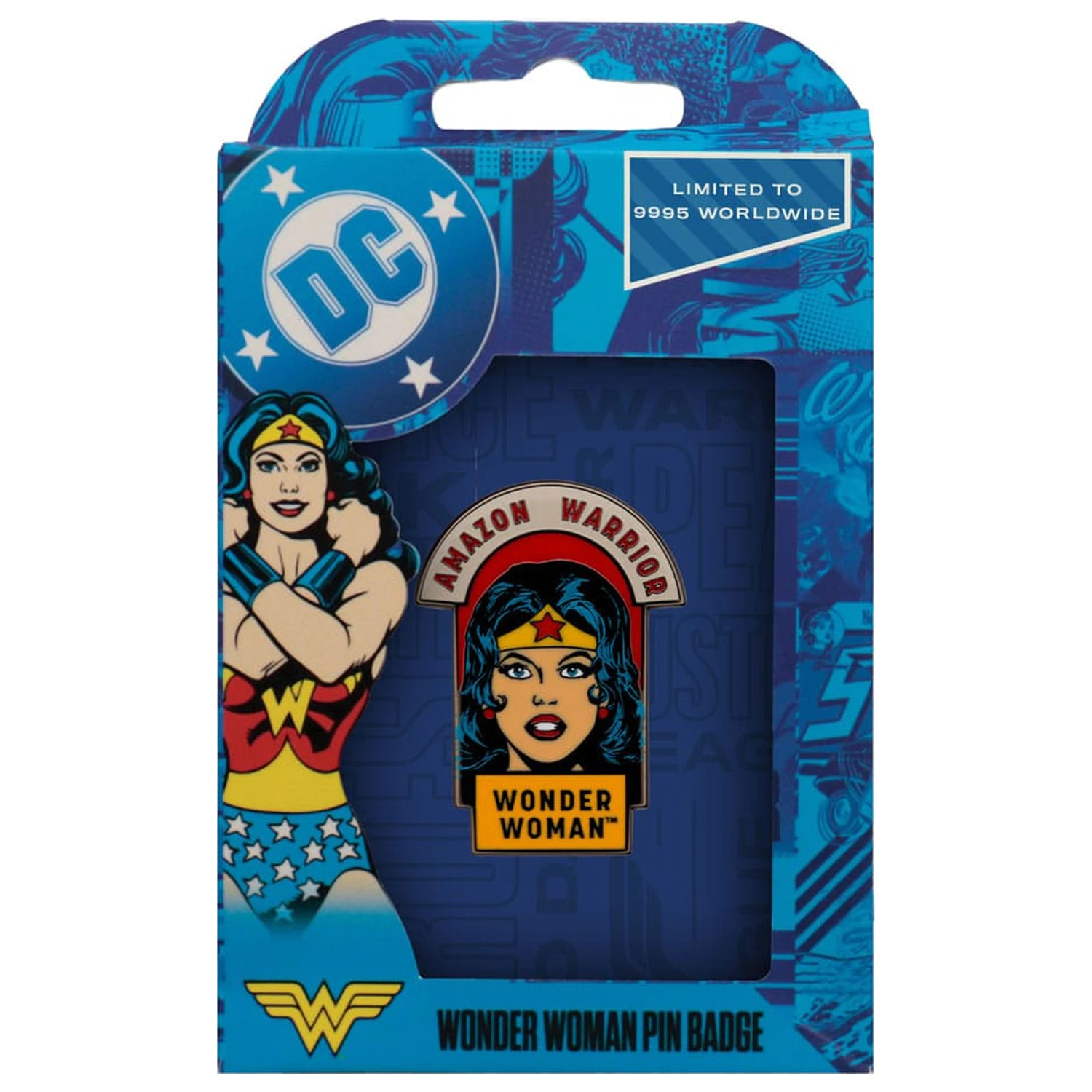 DC Comics Pin Badge Wonder Woman Amazon Warrior Limited Edition      product photo