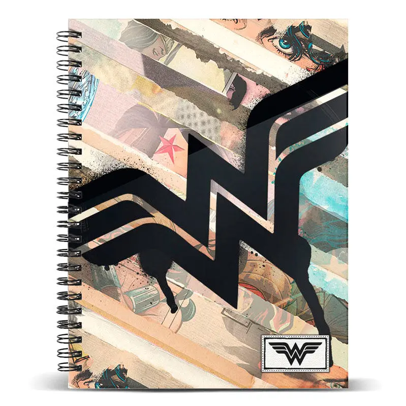 DC Comics Wonder Woman Collage A5 notebook product photo