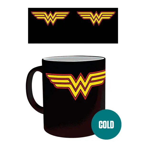 DC Comics Wonder Woman Costume card holder heat change mug product photo